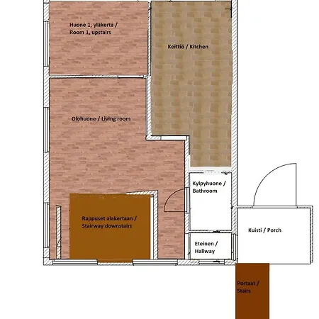 Big Duplex, 15min To Or Naantali 투르쿠
