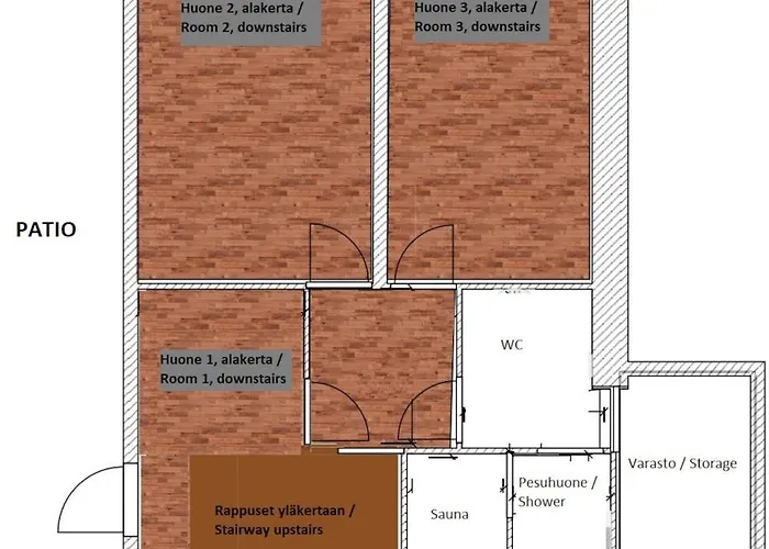 Big Duplex, 15min To Or Naantali 펜션 투르쿠